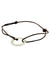 Bracelet Diamond circle leather bracelet 58 Facettes 8241