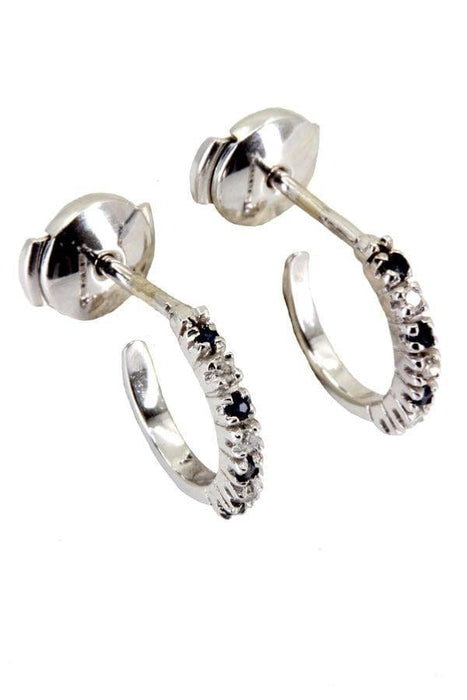 Boucles d'oreilles Boucles d'oreilles saphirs et diamants 58 Facettes 35161