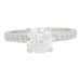 Ring 50 Tiffany & Co. platinum ring, 0,93 carat diamond. 58 Facettes 30552
