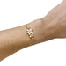 Chaumet “Astres d’or” bracelet in pink gold and diamonds. 58 Facettes 29881