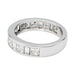 50 Alliance half-turn diamond ring in white gold. 58 Facettes 29811