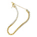 Bracelet Bracelet ligne diamants en or jaune. 58 Facettes 30518