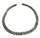 Necklace Articulated necklace in white gold and diamonds 1960 58 Facettes