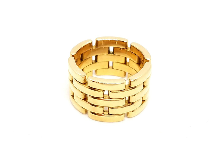 Bague 59 Bague Grain de riz Or jaune 58 Facettes 698552CN
