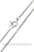 Venetian mesh chain necklace 58 Facettes 31841