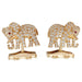 Cufflinks Cartier Elephant cufflinks set with brilliants. 58 Facettes 30066