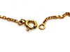 Necklace Cable link necklace Yellow gold 58 Facettes 1141245CD