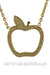 Necklace Apple diamond necklace 58 Facettes 18941