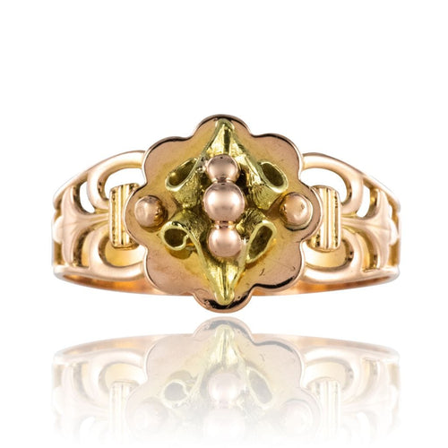 Bague 50 Bague ancienne de promesse 58 Facettes 19-463C-57