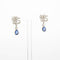 Boucles d'oreilles Boucles d'oreilles noeuds de diamants et saphirs 58 Facettes AR0009121
