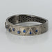 Bracelet Bracelet argent diamants et cyanites 58 Facettes 18-329