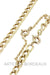 Curb chain necklace 58 Facettes 32801