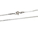 White gold Venetian mesh chain necklace. 58 Facettes 30286