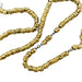 Necklace Dodo necklace, "Granelli", yellow gold and silver. 58 Facettes 30607