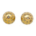 Boucles d'oreilles Boucles d'oreilles demi-sphères en or jaune et diamants. 58 Facettes 29927