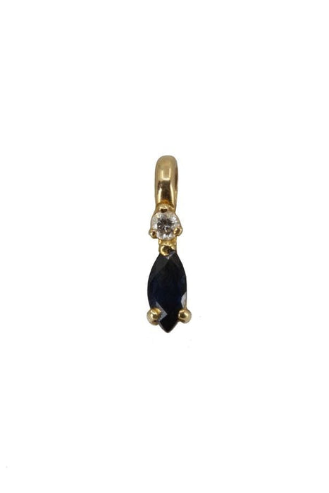 Pendentif Pendentif saphir et diamant 58 Facettes 37341