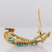 Brooch Old turquoise and diamond brooch 58 Facettes CV3-4004741