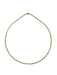 Yellow Gold Chain Necklace with Navy Mesh 58 Facettes 946878