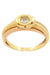 Ring 51 Solitaire 3 gold 0.20 carat 58 Facettes 10891