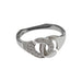 Ring 51 Dinh Van “Menottes R8” ring in white gold, diamonds. 58 Facettes 30380