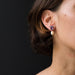 Earrings Amethyst and pearl earrings 58 Facettes APEB2-5486309