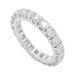 48 Alliance ring in white gold, diamonds. 58 Facettes 30169