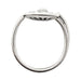 Ring 46 Cartier “Amulette” ring in white gold and diamonds 58 Facettes 30300