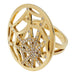 Ring 52 Chaumet “Attrape-moi” ring in yellow gold and diamonds. 58 Facettes 30523