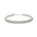 Bracelet Messika bracelet, “Joy Diamond Halo” model, diamonds and white gold. 58 Facettes 28125