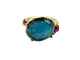 Bague 51 POMELLATO - Collection Bahia bague Or Topaze Saphirs 58 Facettes