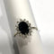 Bague Bague Marguerite saphir et diamants 58 Facettes