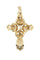 Pendentif CROIX ANCIENNE DIAMANTS 58 Facettes 060701