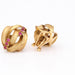 Boucles d'oreilles Boucles d'oreilles Or jaune Rubis 58 Facettes E358792A