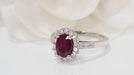 Bague 53 Bague rubis et diamants 58 Facettes 32177