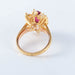 Ring 55 Marguerite Ruby Diamond Ring 58 Facettes