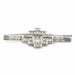 Brooch Art-Deco Brooch - Gold, Platinum & diamonds 58 Facettes 230084R