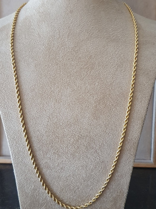 Collier Chaîne Or jaune 60cm 58 Facettes 1