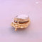 Pendentif Pendentif/Broche Camée sur Agate Or Rose 58 Facettes AA 1463