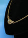 Necklace Central diamond motif necklace 58 Facettes AB233