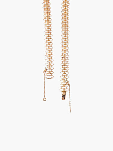 Collier Collier ancien Or Rose 58 Facettes