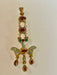 St Esprit d'Auvergne Gold and Citrine Pendant Pendant 58 Facettes 1046954