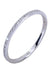 54 MAUBOUSSIN ring - wedding ring in white gold, diamonds 58 Facettes 065301