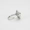 Bague 57 Bague Ronde Diamants 58 Facettes B01091