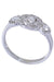 Ring 58 Modern diamond ring 58 Facettes 061491