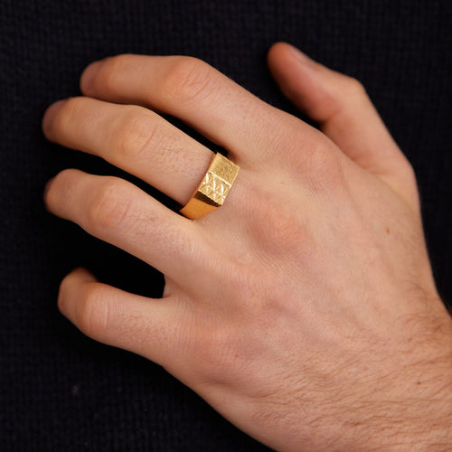 Bague 66 Bague Chevalière 58 Facettes JB11