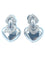 Boucles d'oreilles BVLGARI. Boucles d’oreilles Doppio Cuore or et diamants 58 Facettes