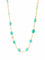 Collier Collier Vintage Or Turquoises 58 Facettes