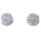 Boucles d'oreilles Clous modernes pavage diamants 58 Facettes 063021