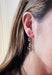 Boucles d'oreilles Paire de pendants époque Napoléon III 58 Facettes 0