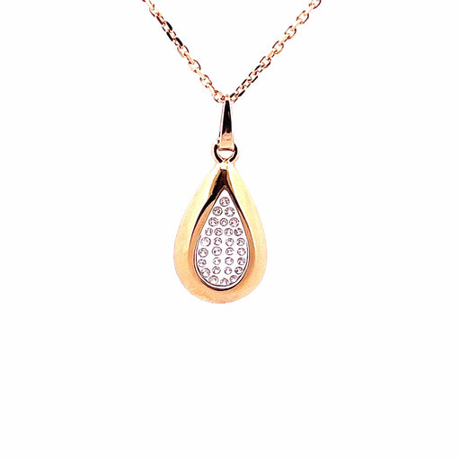 Collier Chaîne + pendentif diamants 58 Facettes
